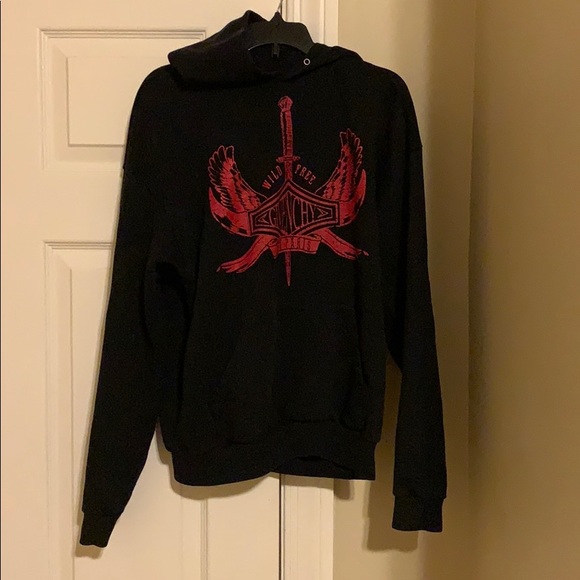 givenchy hoodie black red